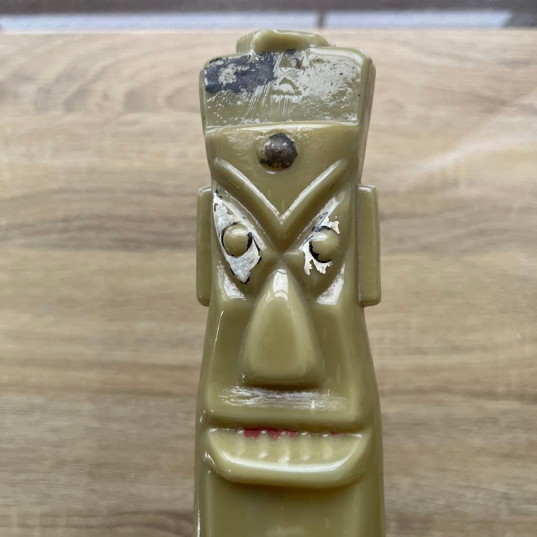 骨董 時代ガラス 超希少 高麗神社 将軍標 練りガラス エナメル彩色