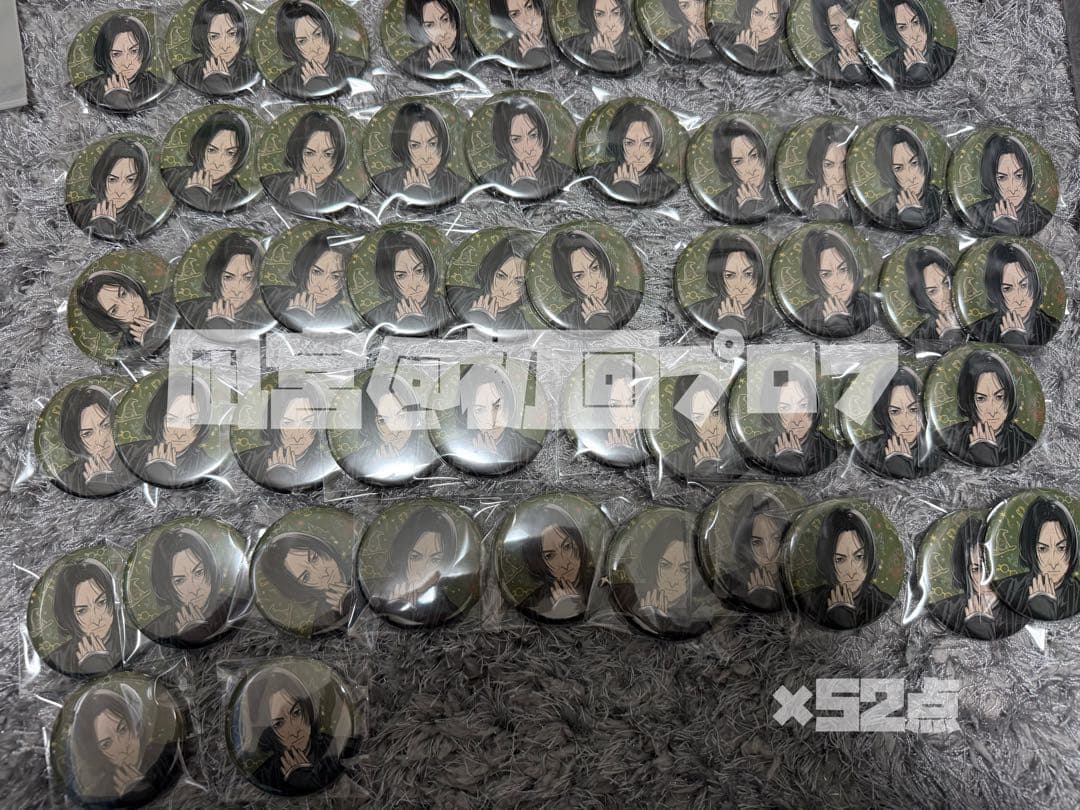 ハリポタ セブルススネイプ 缶バまとめ売り 組分け 賢者の石 52点セット