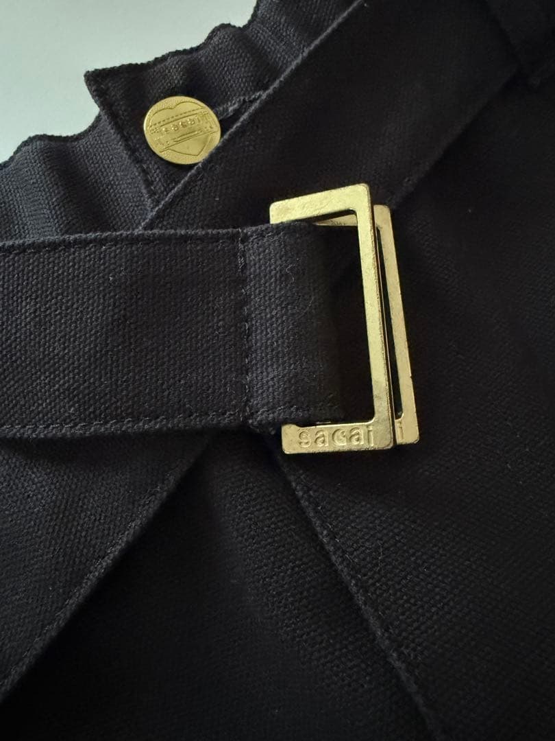 sacai × Carhartt WIP Canvas Pants 黒 0 新品