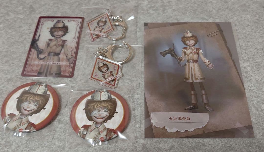 IdentityV 第五人格 スイパラ ハロウィン 缶バッジ 火災調査員 10個 第