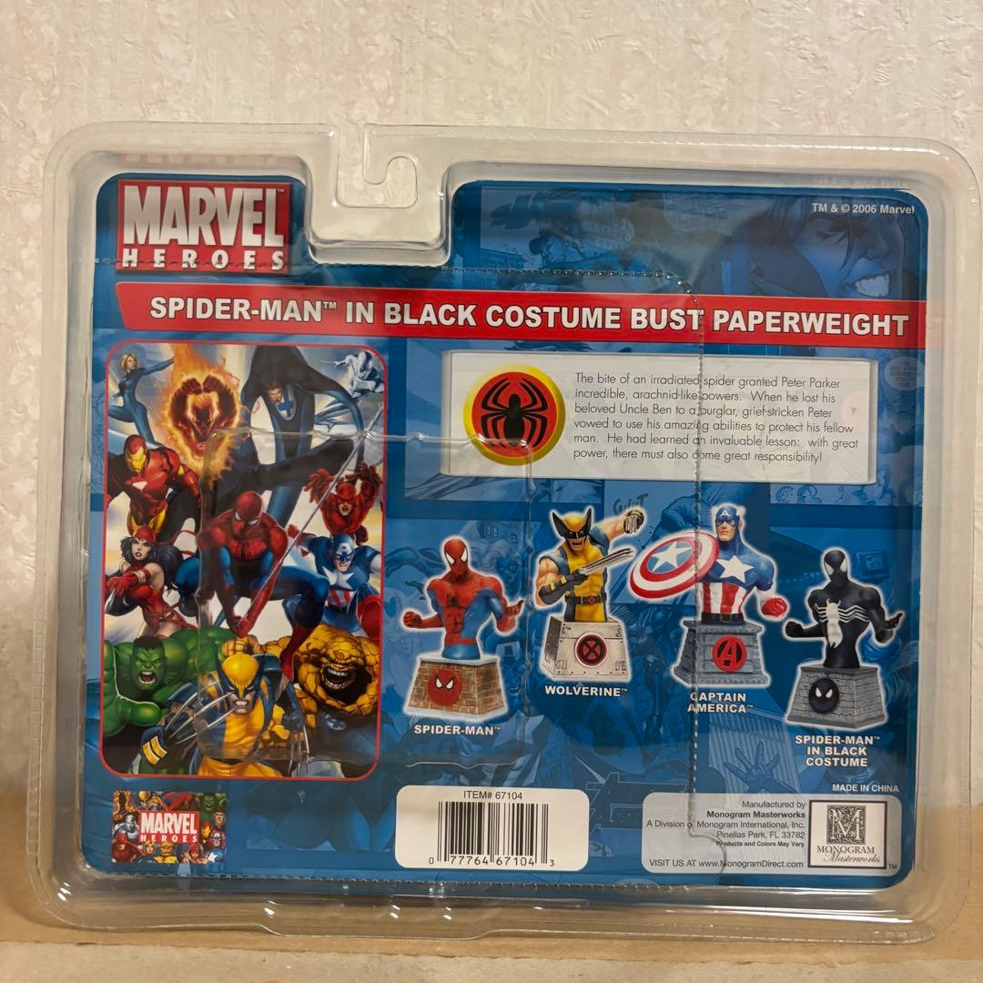 スパイダーマン ペーパーウエイト フィギュア 未開封