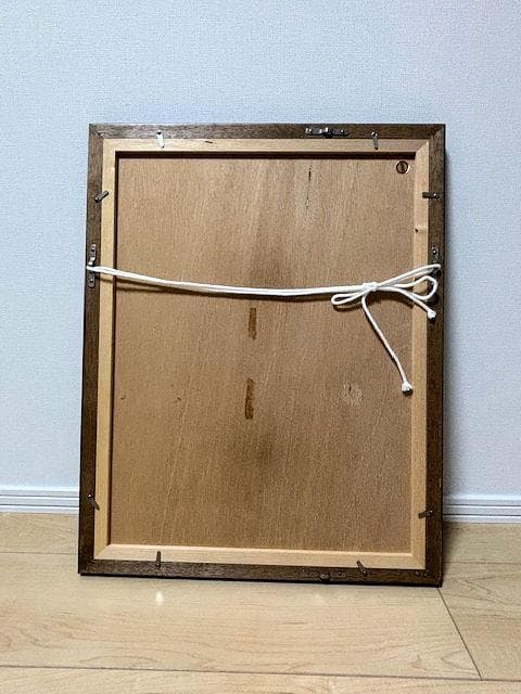 渡辺禎雄 版画 キリスト降誕 1992 額装