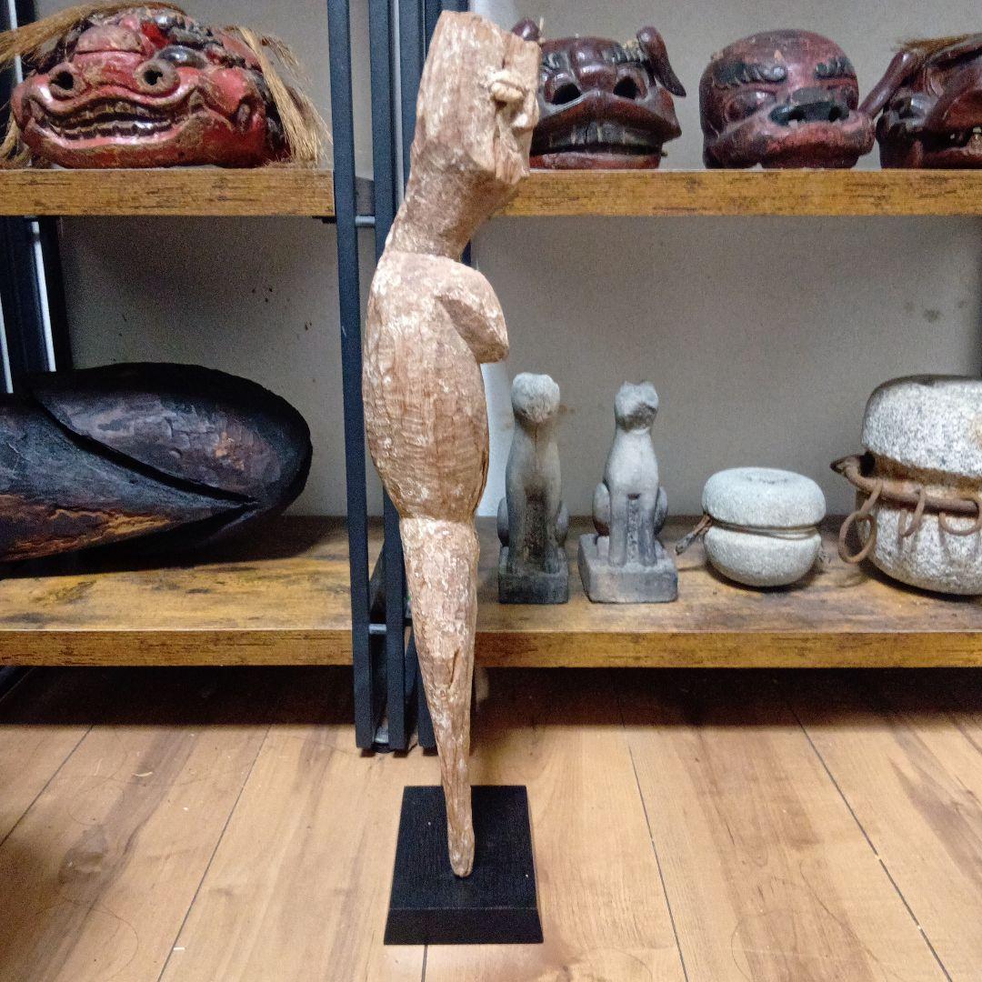 3-2799 屋久杉？置物・飾り（高さ約90cm・約11kg） 3-2799 屋久杉