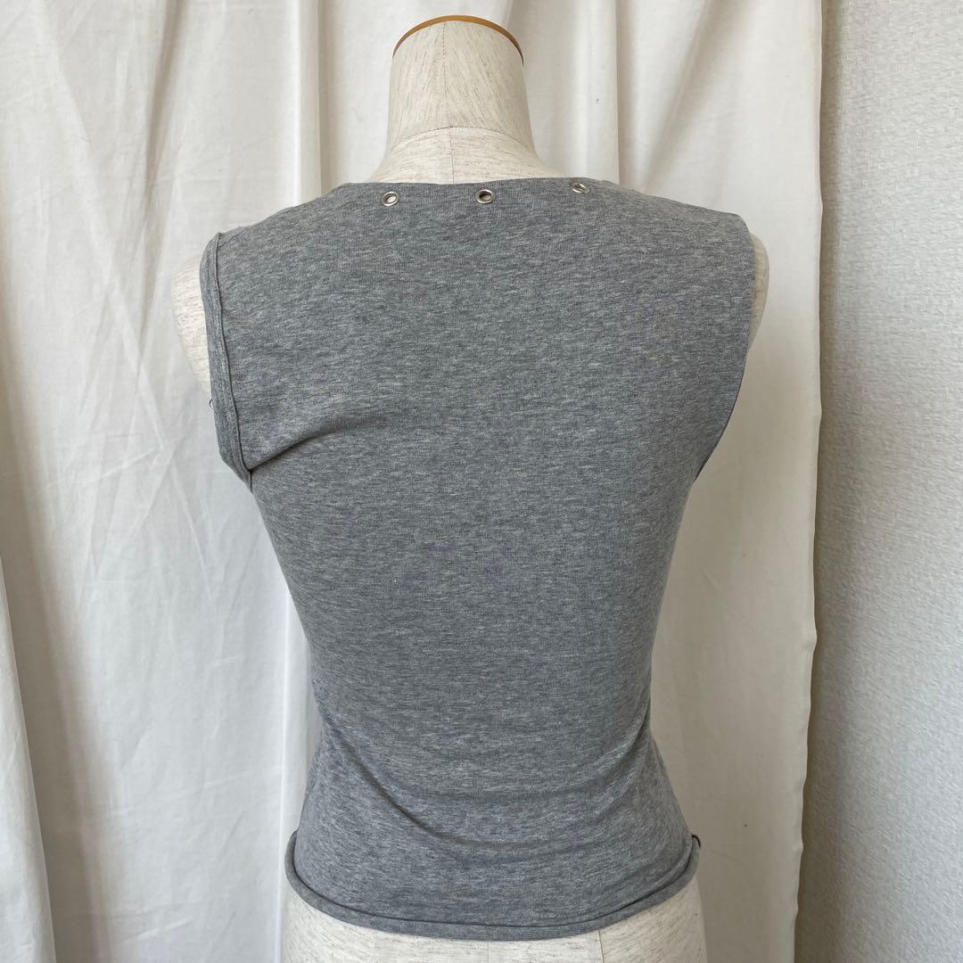 ドルチェ&ガッバーナ D&G ピチタンク タンクトップ グレー y2k