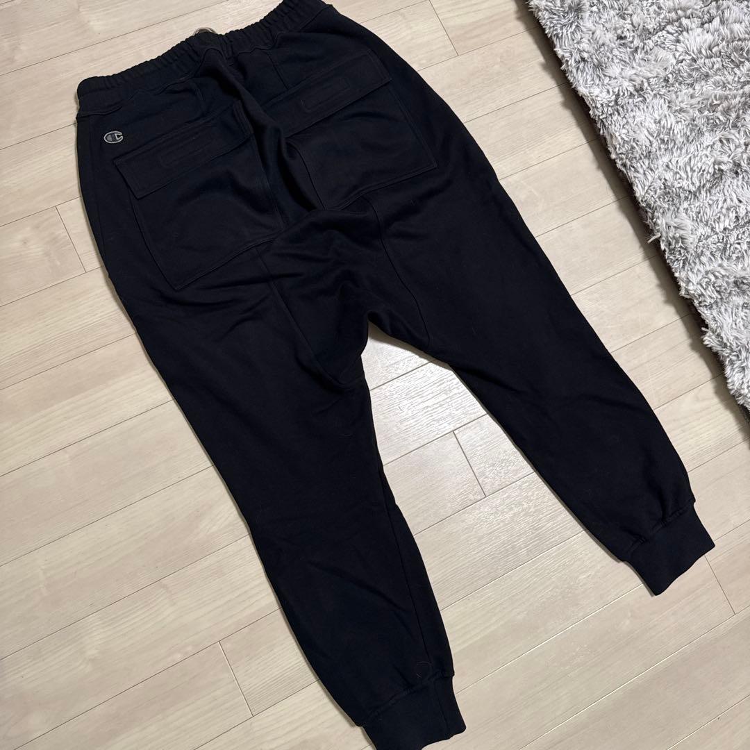 RickOwens×Champion サルエルスウェットパンツ
