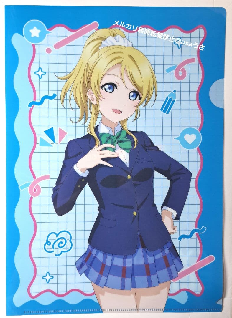 ラブライブ！シリーズ15周年記念 購入特典クリアファイル全10種コンプ μ´