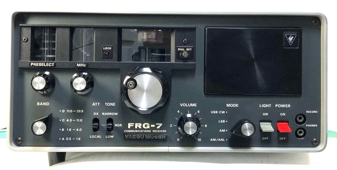 ☆YAESUヤエス☆FRG-7☆BCLラジオ☆通信型受信機☆レシーバー