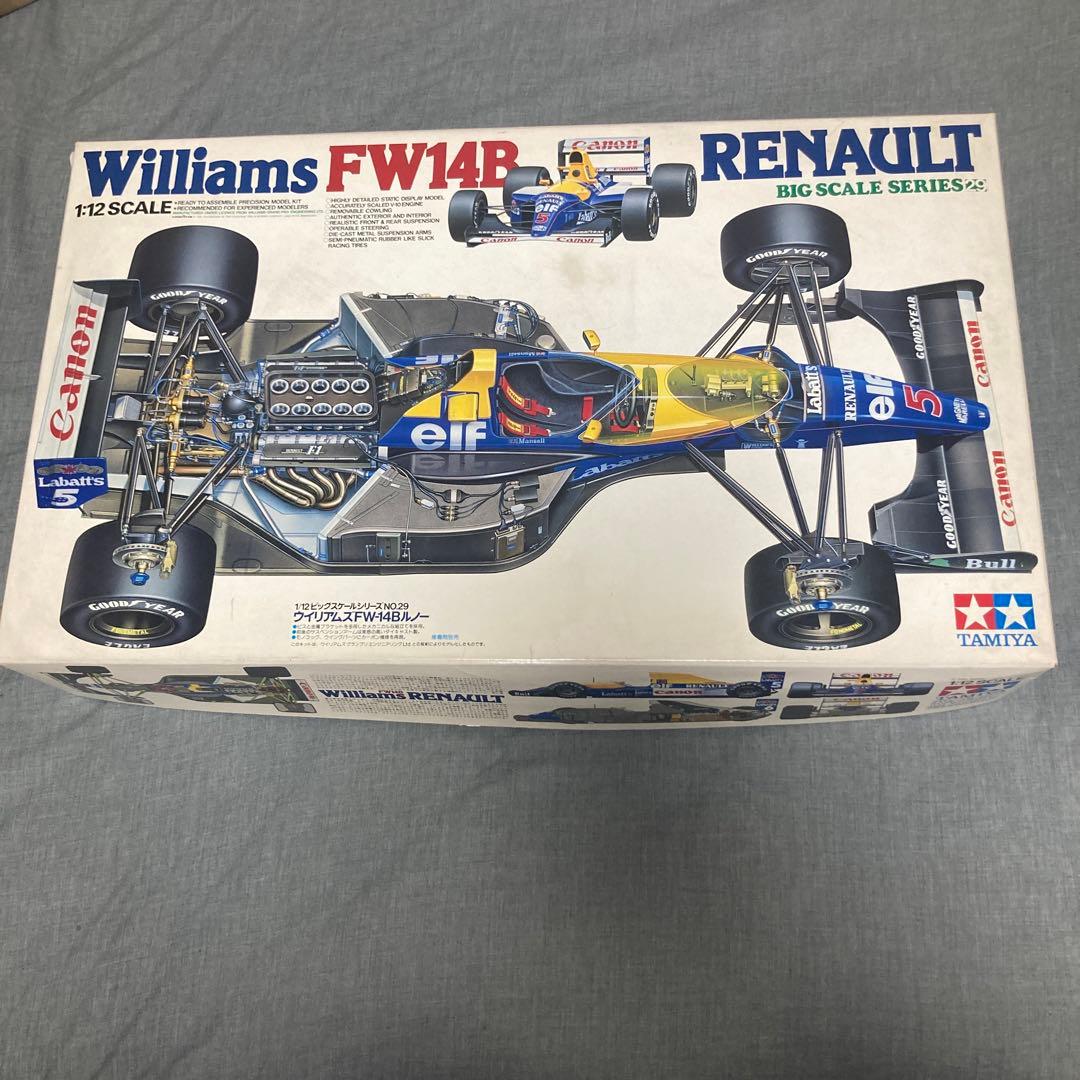 タミヤ 1/12スケール プラモデル ウィリアムズ FW14B ルノー
