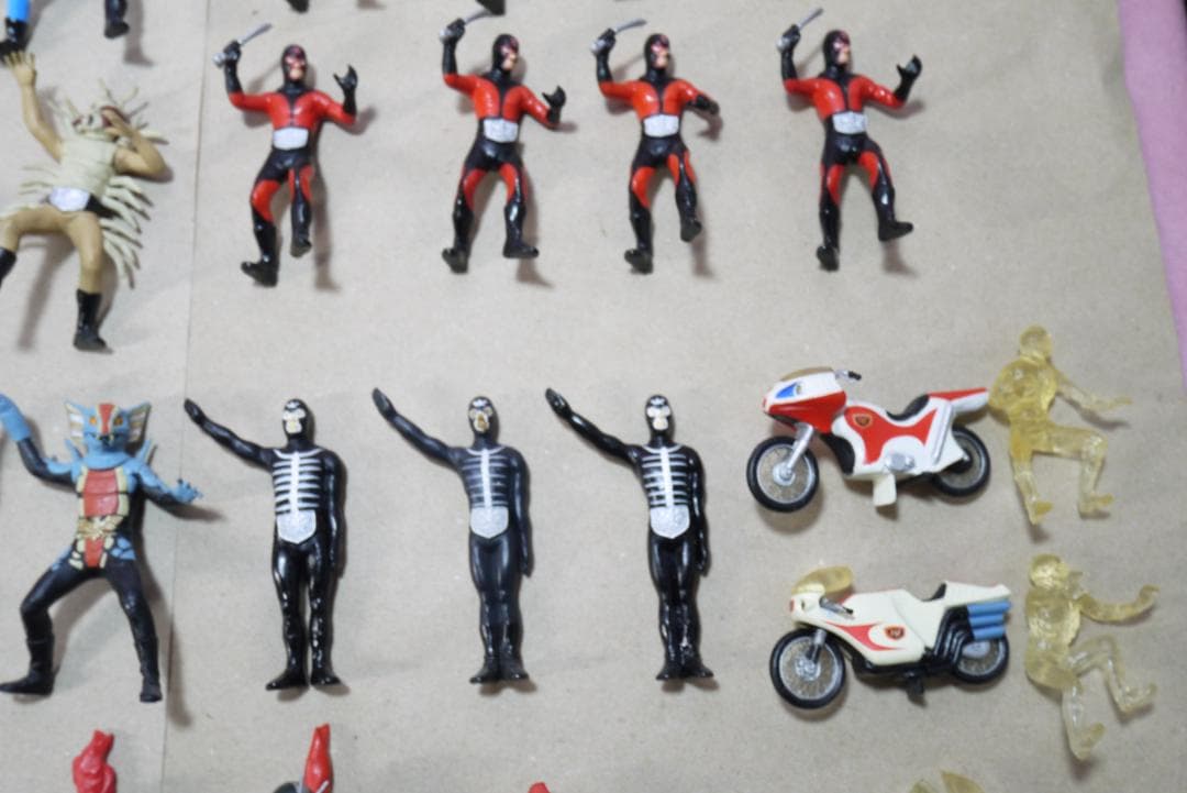 HG 仮面ライダー 旧1号 旧2号もの 怪人 戦闘員 サイクロン 72体 - メルカリ
