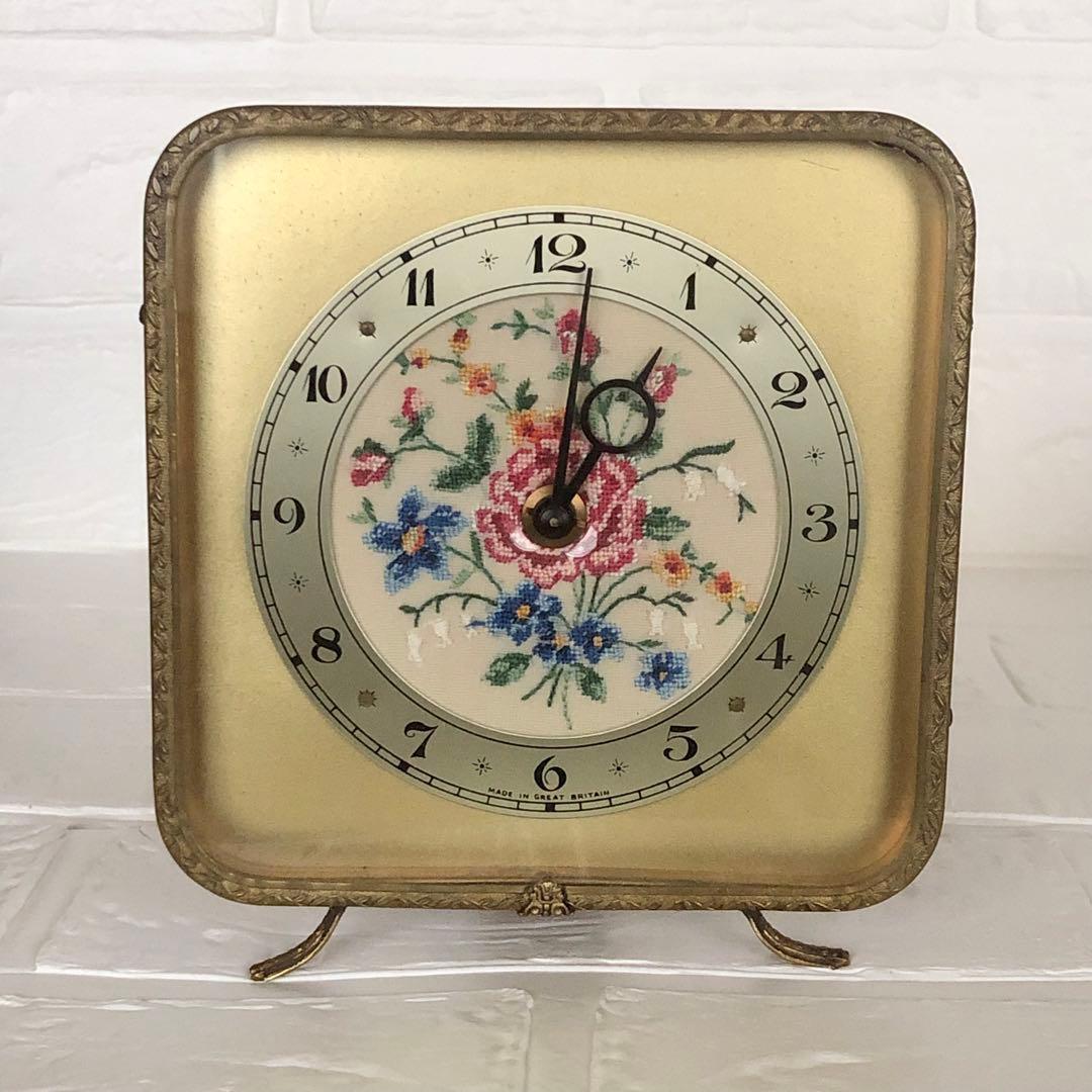 美品＊希少∮英アンティーク＊プチポアン＊プチポワン＊時計 ブラシ