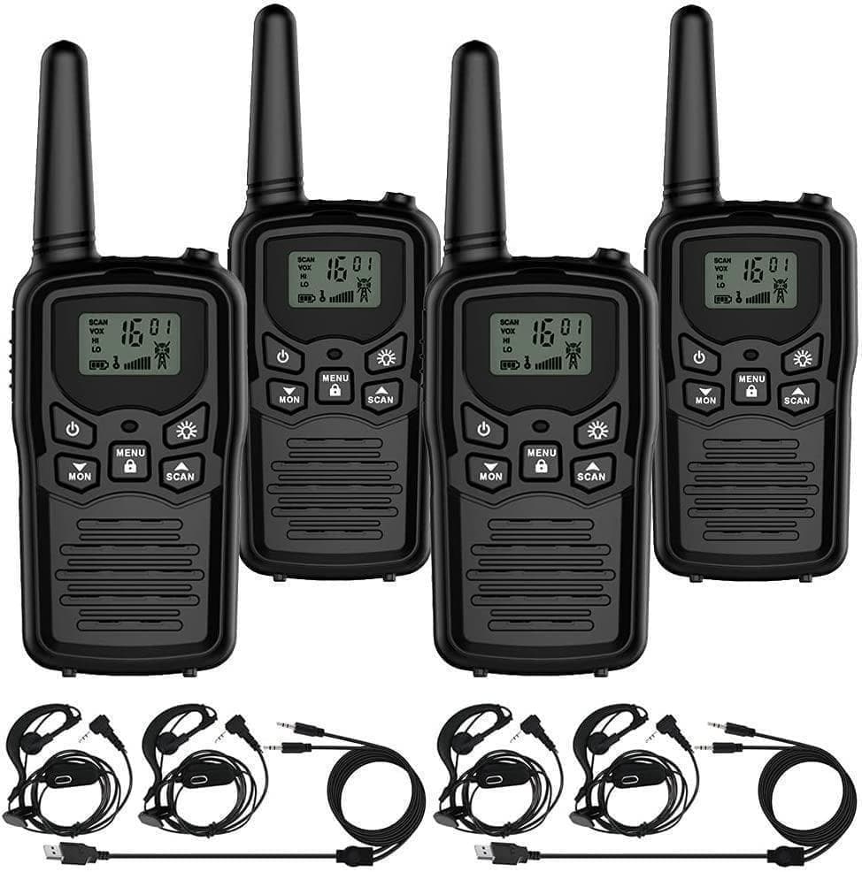 M2811-115-89】トランシーバー 4台セット 無線機 免許不要 本体