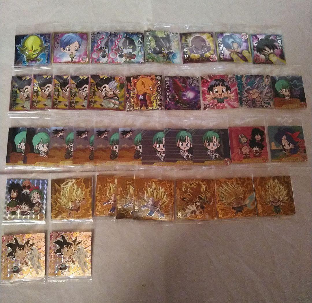 ドラゴンボール ウエハース シール 食玩 超戦士ウエハースシール 他 1285枚