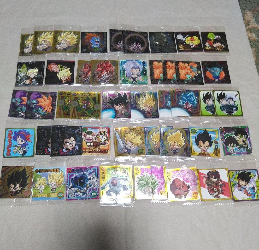 ドラゴンボール ウエハース シール 食玩 超戦士ウエハースシール 他 1285枚