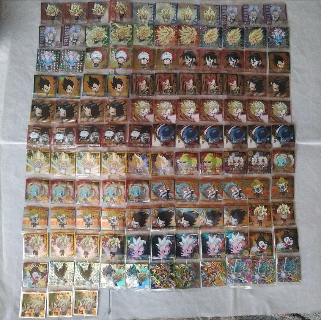 ドラゴンボール ウエハース シール 食玩 超戦士ウエハースシール 他 1285枚