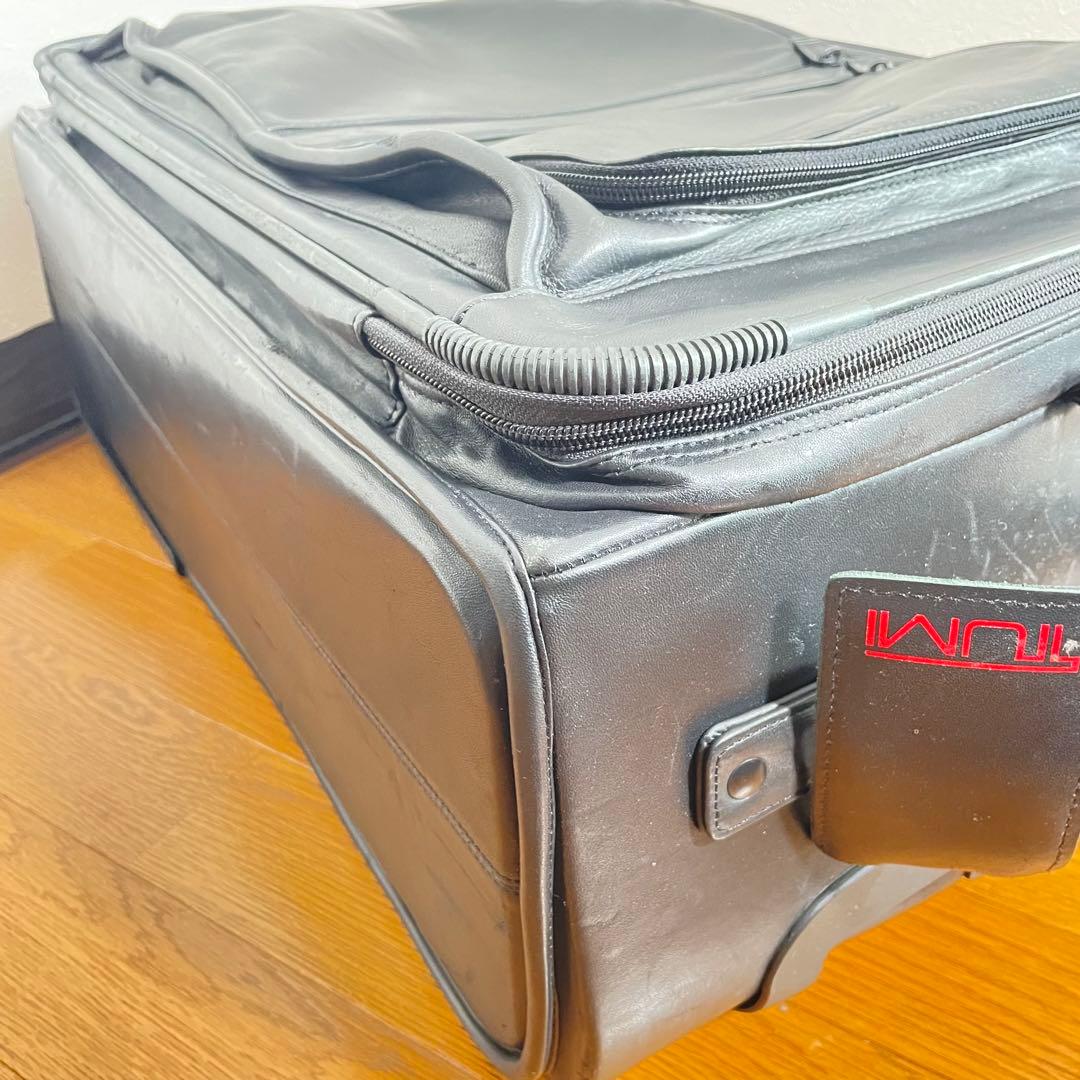 廃盤希少品】TUMI オールレザー キャリー ケース 67L 3-4泊仕様 トゥミ