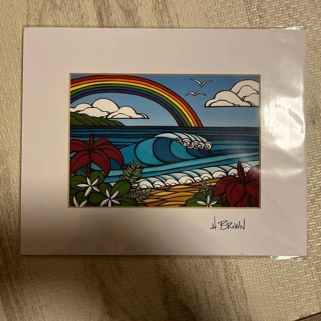 Heather Brown North Shore Rainbow 絵画