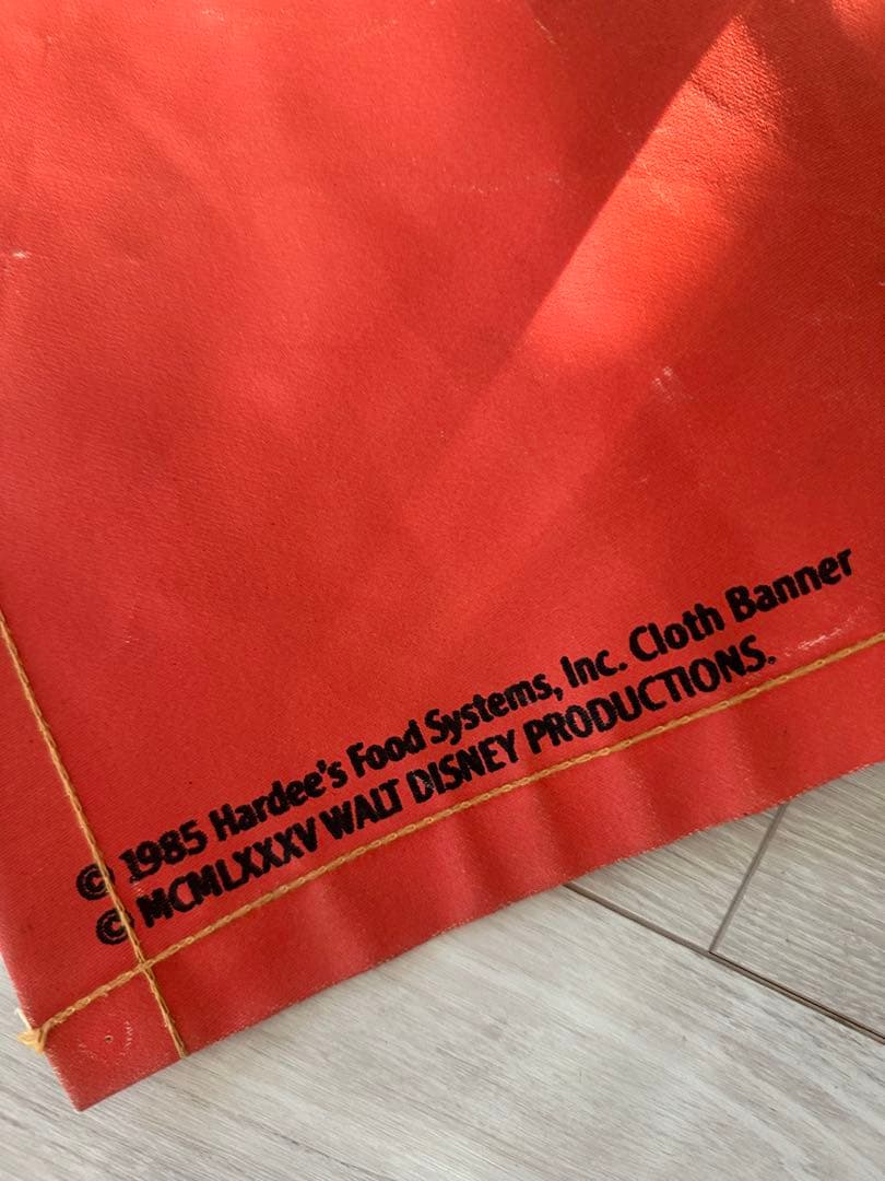 1985年ディズニー垂れ幕？ヴィンテージ アンティーク バンビ ダンボ レア