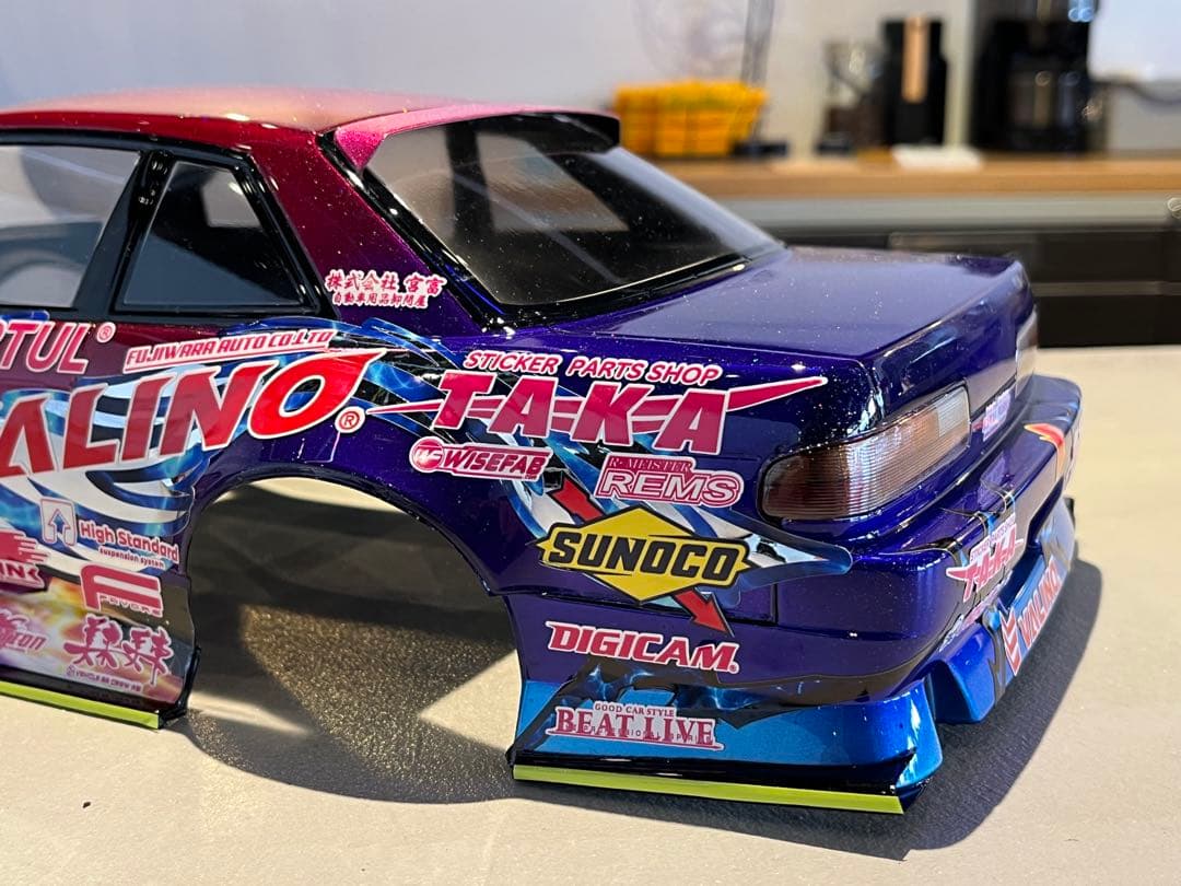 アディクション「S13シルビア・2024中村直樹仕様」1/10 アディクション