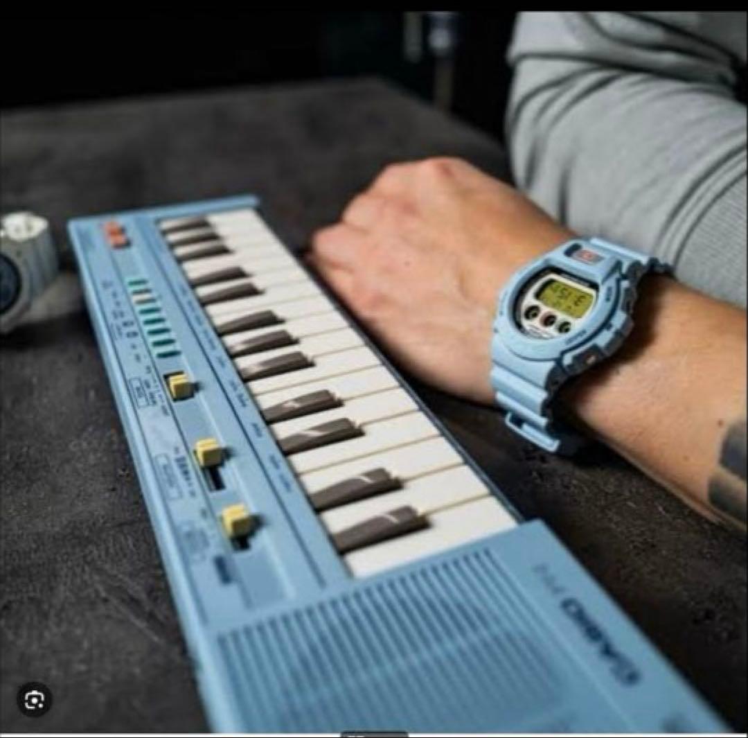 Casio PT-1☆ミニシンセサイザー☆ベビーブルー☆超レアカラーモデル(2