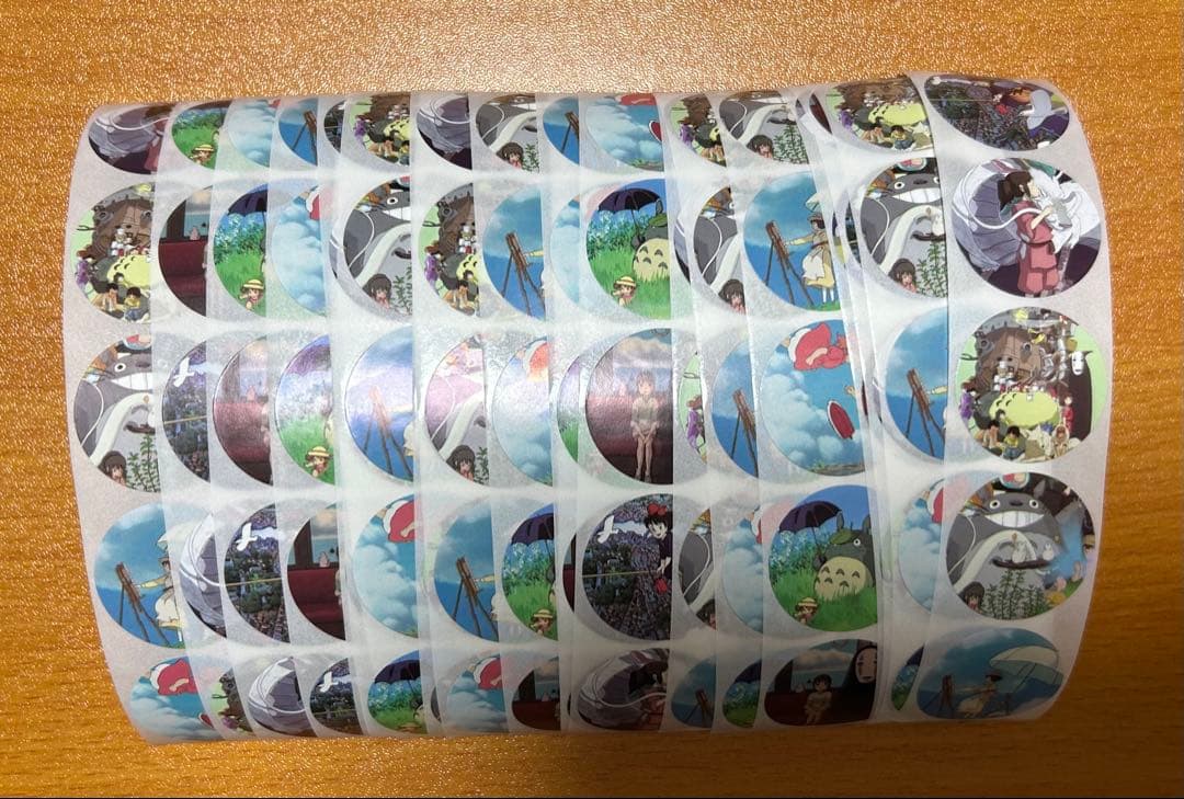 ロールシール切り売り 100枚 ごほうびシール ☆622 - メルカリ