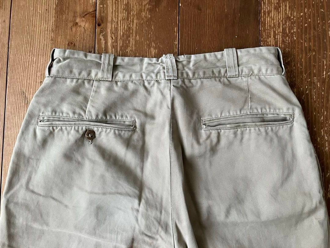 60s U.S.ARMY チノパン 31✖️31 GRIPPER ZIPPER - メルカリ