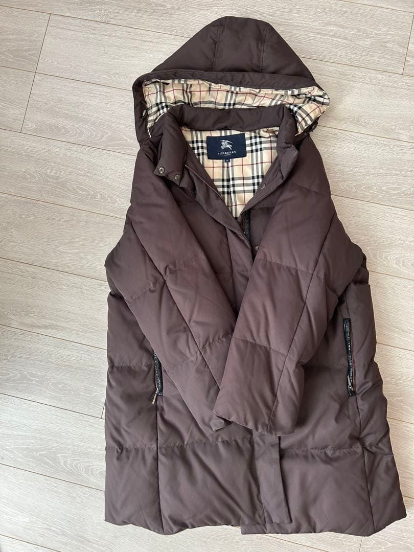 チェックダブルコート・シフォンカットソー (ネイビー)・ブラウス3点