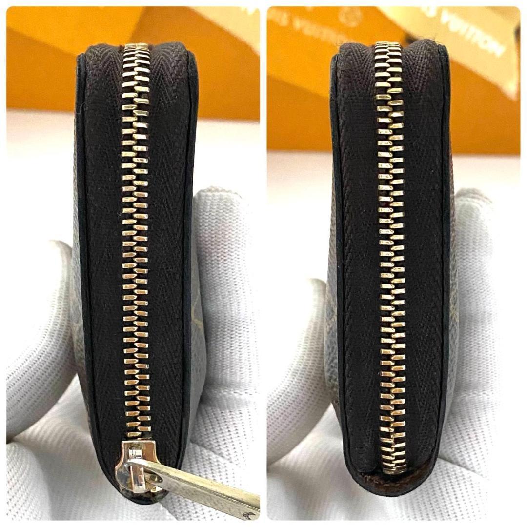 ルイヴィトン パース モノグラム ラウンドファスナー モノグラム ブラウン