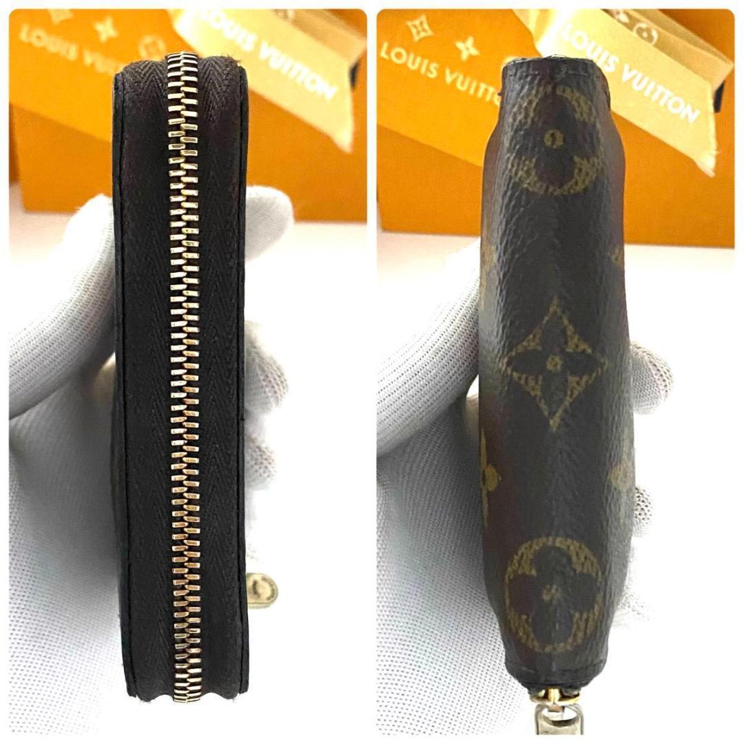 ルイヴィトン パース モノグラム ラウンドファスナー モノグラム ブラウン