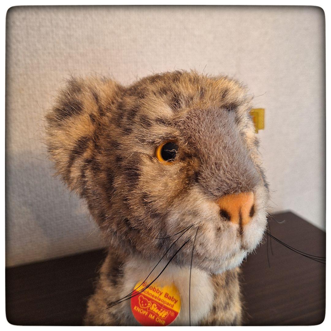 【ユキヒョウ Snobby Baby Schneel】ヴィンテージ シュタイフ