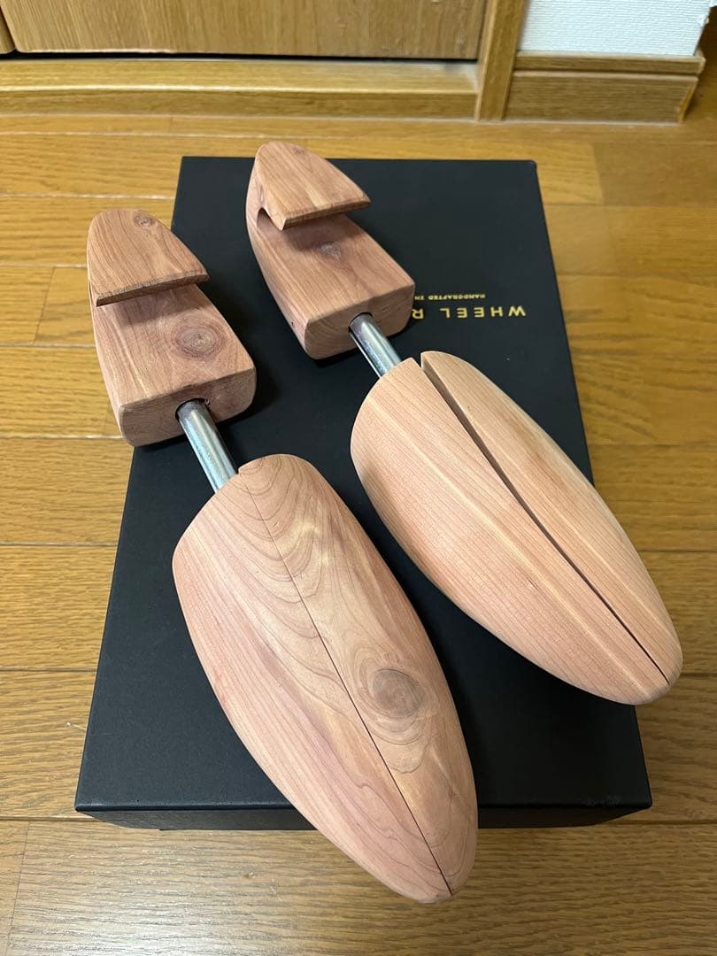 靴 WHEEL ROBE HEAVY STITCHING MOC TOE 8 1/2