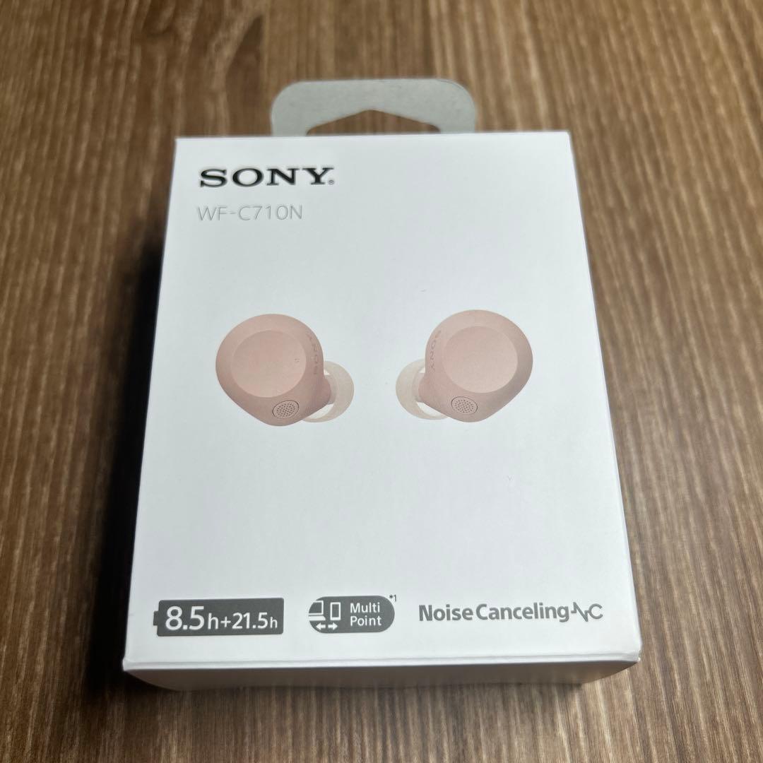 SONY ワイヤレスイヤホン WF-C710N ピンク - メルカリ