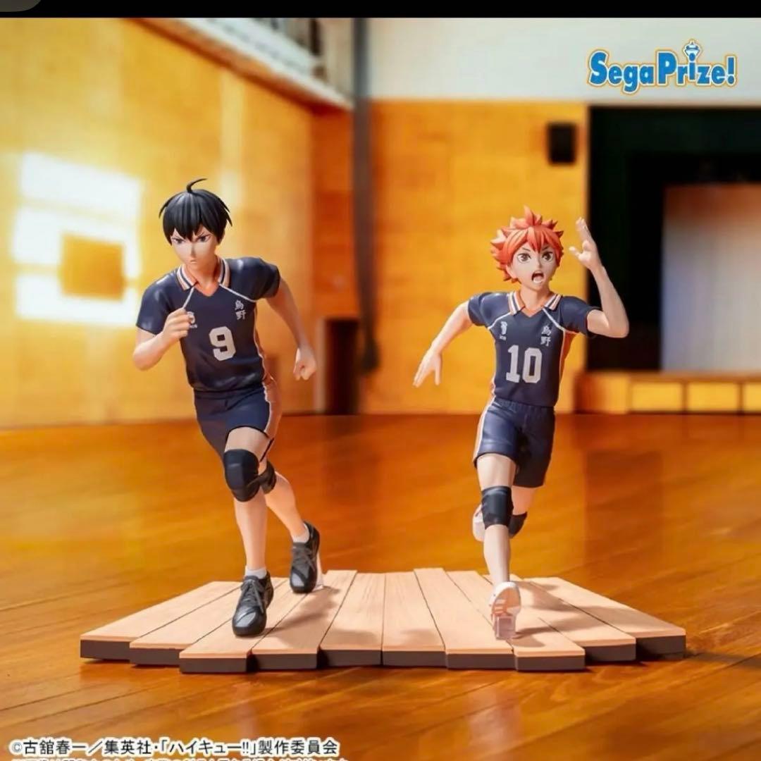 ハイキュー ハイプレミアム フィギュア 影山飛雄、日向翔陽 - メルカリ
