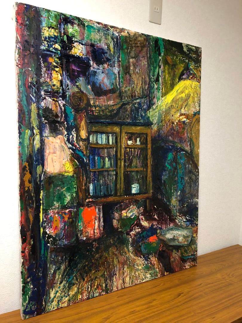 絵画 一点物 F50号油絵 micchan作