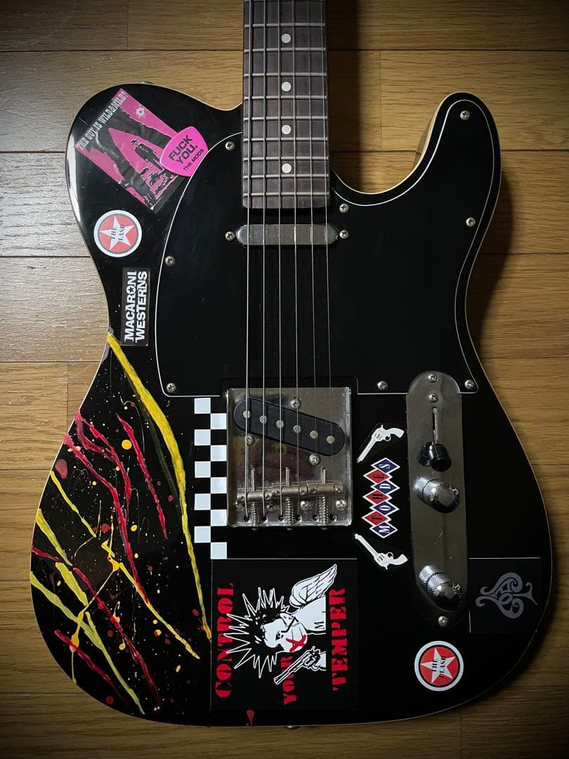 Bacchus バッカステレキャスターTHE MODS 森山達也風カスタム