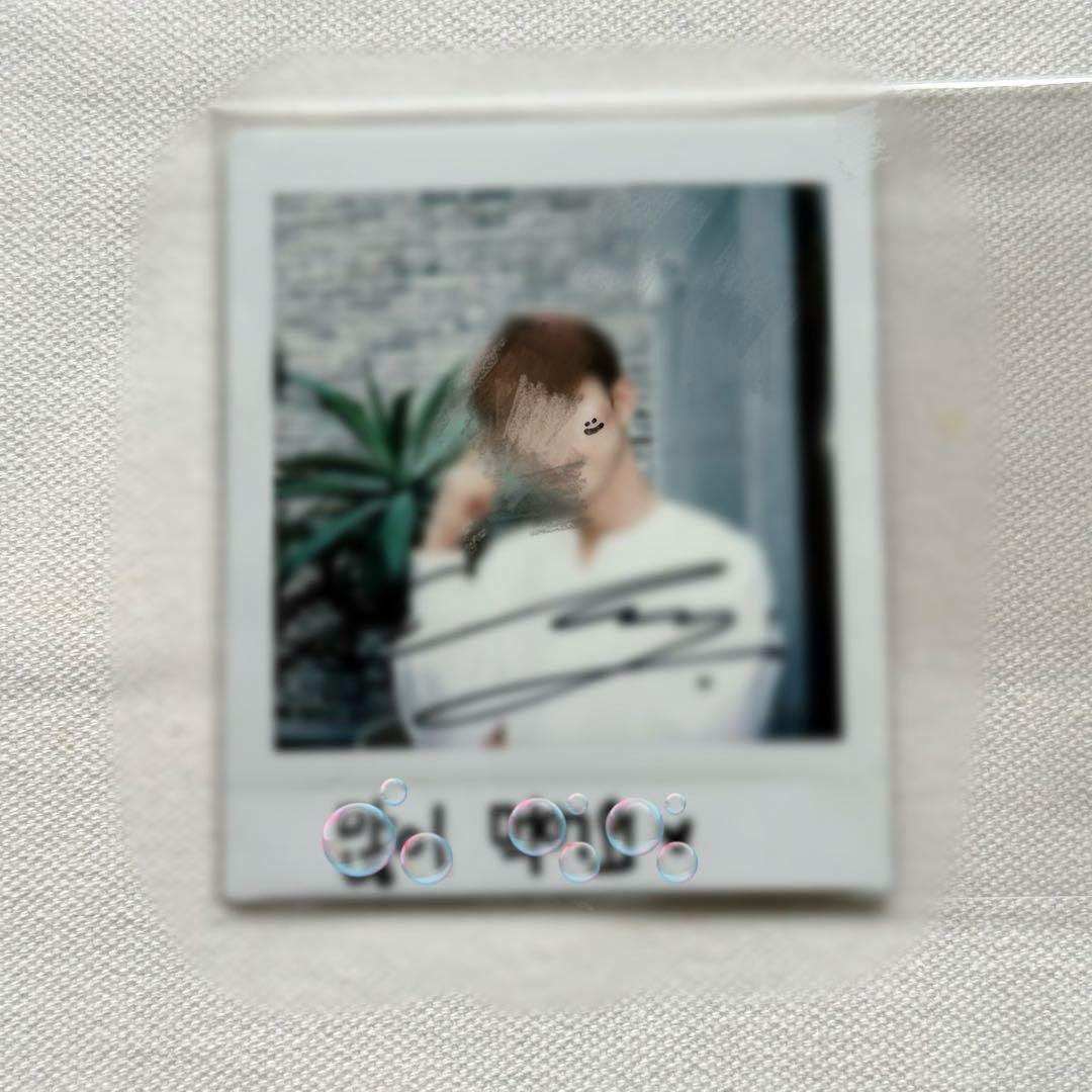 直筆サイン ポラロイド THEBOYZ Q