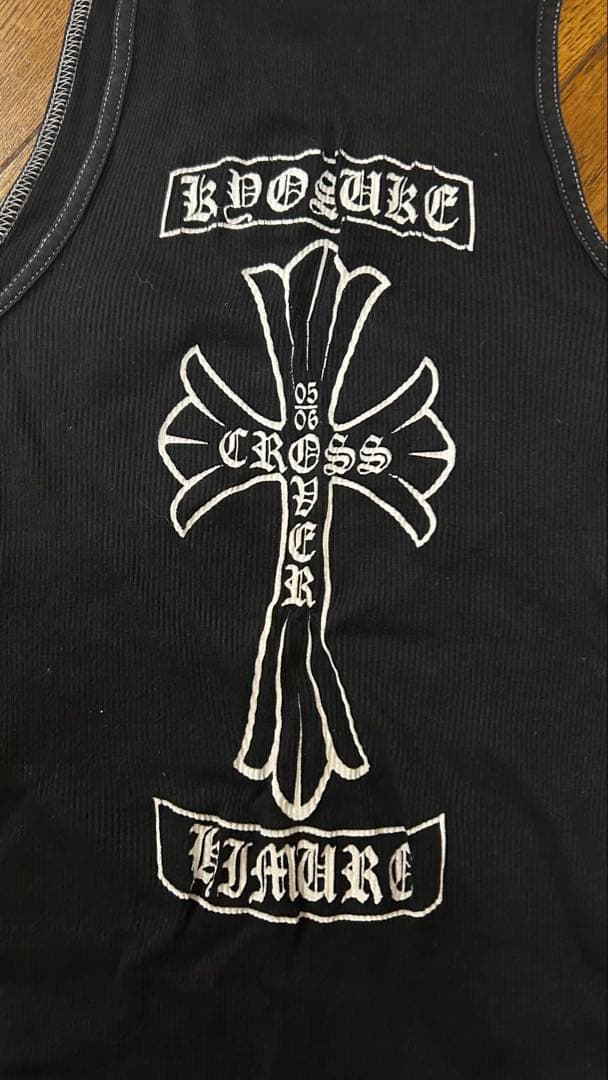 氷室京介crossover05 06 クロムハーツコラボタンクトップ