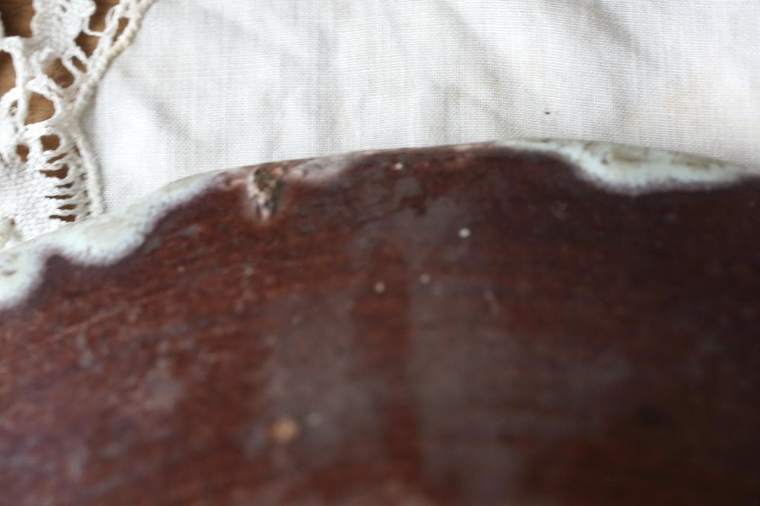 フランス アンティーク キュノワール プレート 皿 ムスティエ