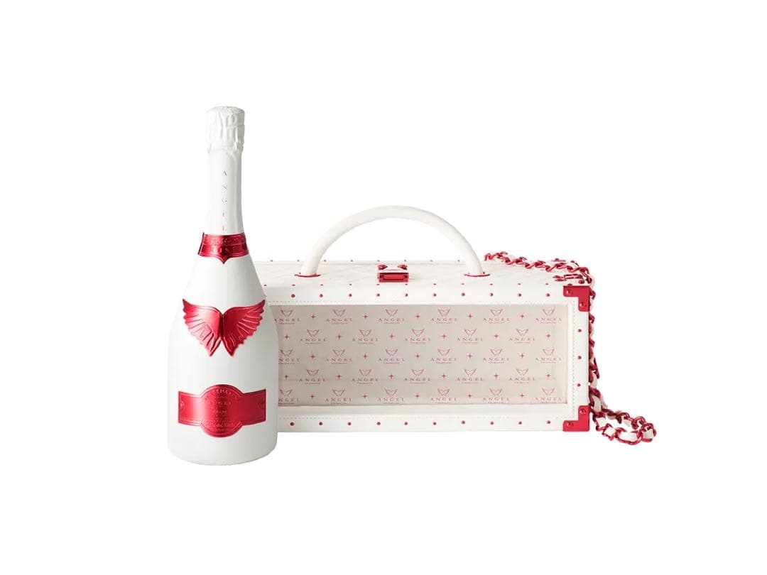 ANGEL champagne NV holiday 赤 レザー ANGEL champagne NV holiday 赤 レザー