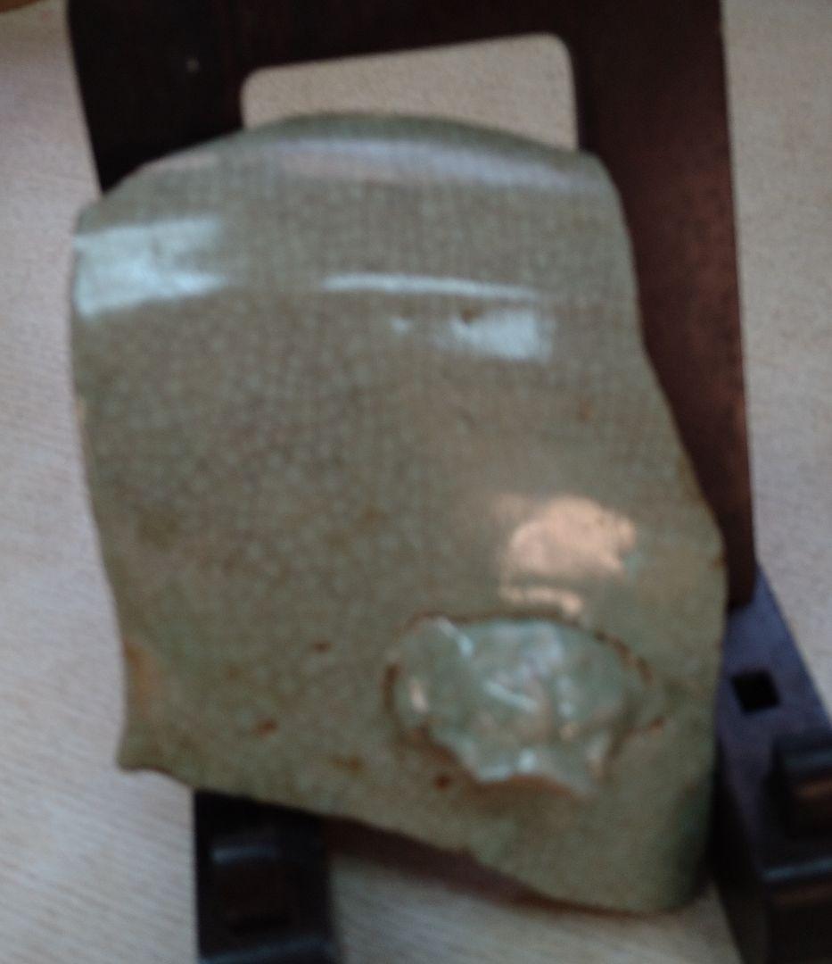 初期伊万里古唐津絵黄瀬戸陶片4客どれでも1客 r5