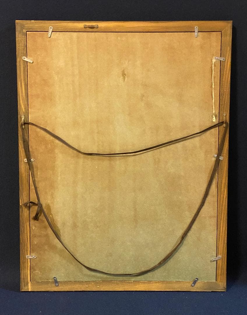 真作」秋山巌 「てふてふ天へ 山頭火」97/200 額装 サイン入り