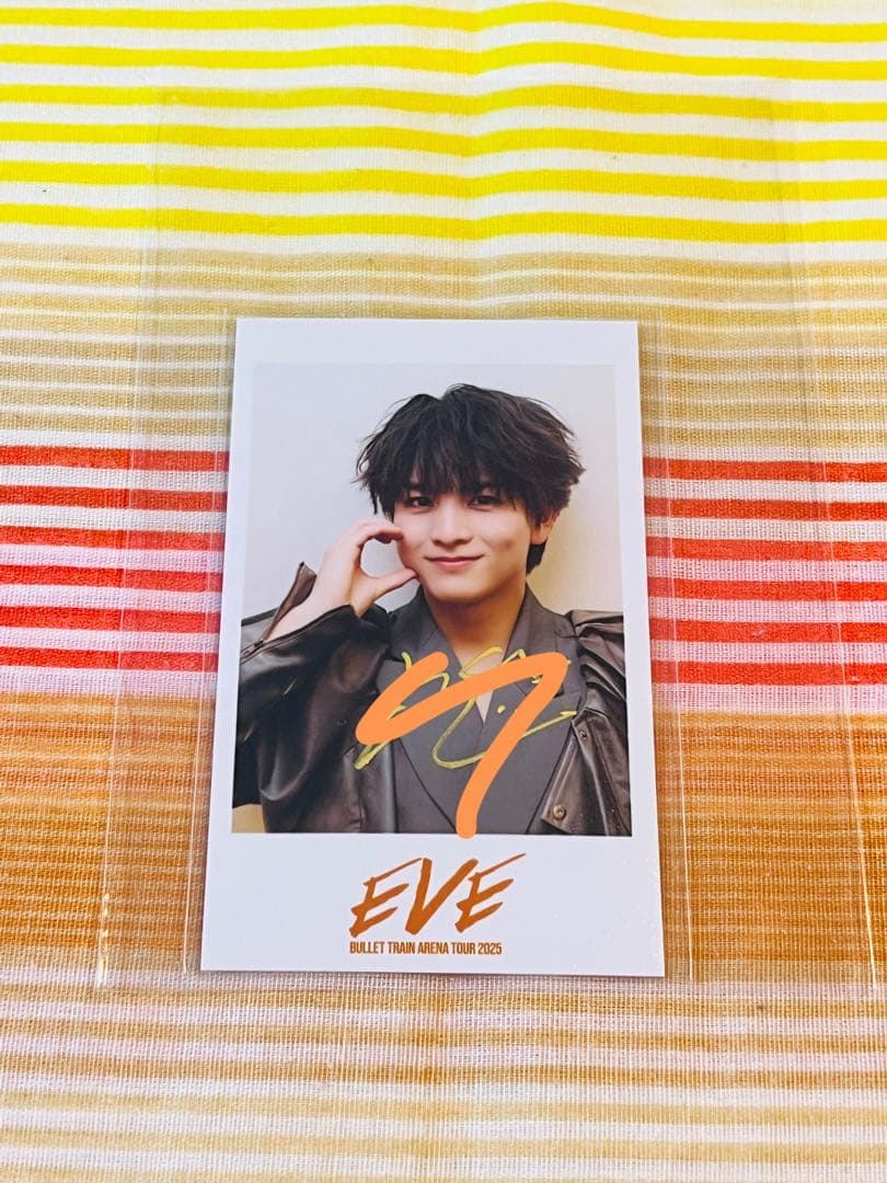 超特急 ハル EVE ミニフォト サイン