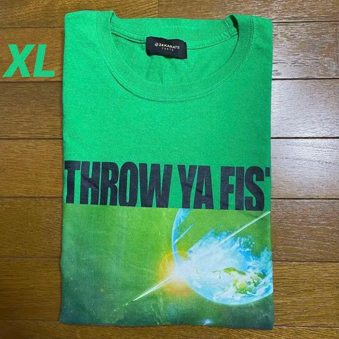 24KARATS throw ya fistロンT ランペ サポートウェア 緑 - メルカリ
