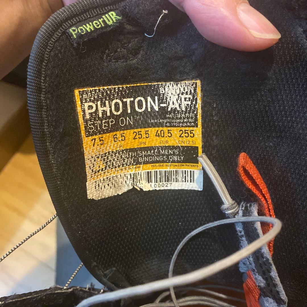 BURTON ステップオンPHOTON-AF 19モデル
