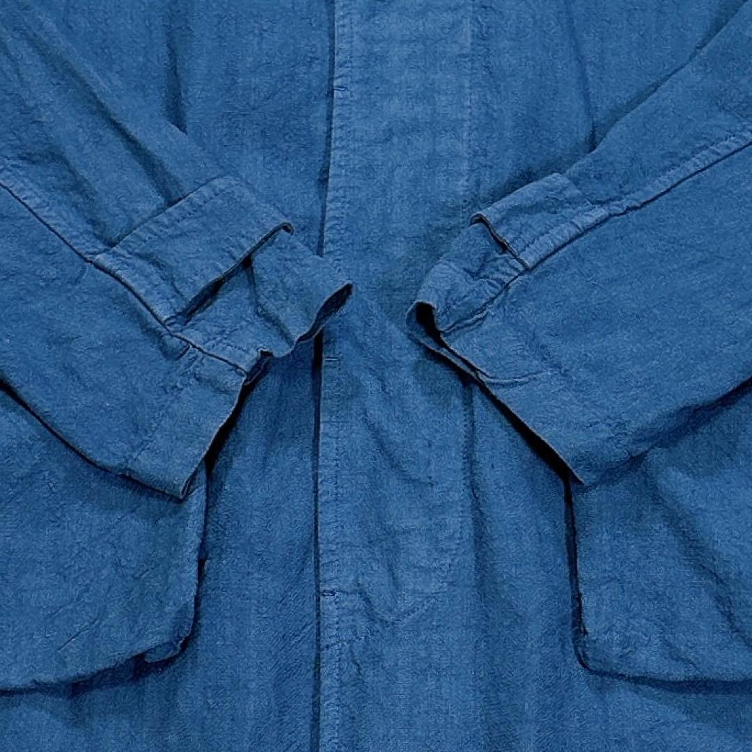 OUTIL ウティ　リネン　ロングコート　比翼ボタン　フランス製　2