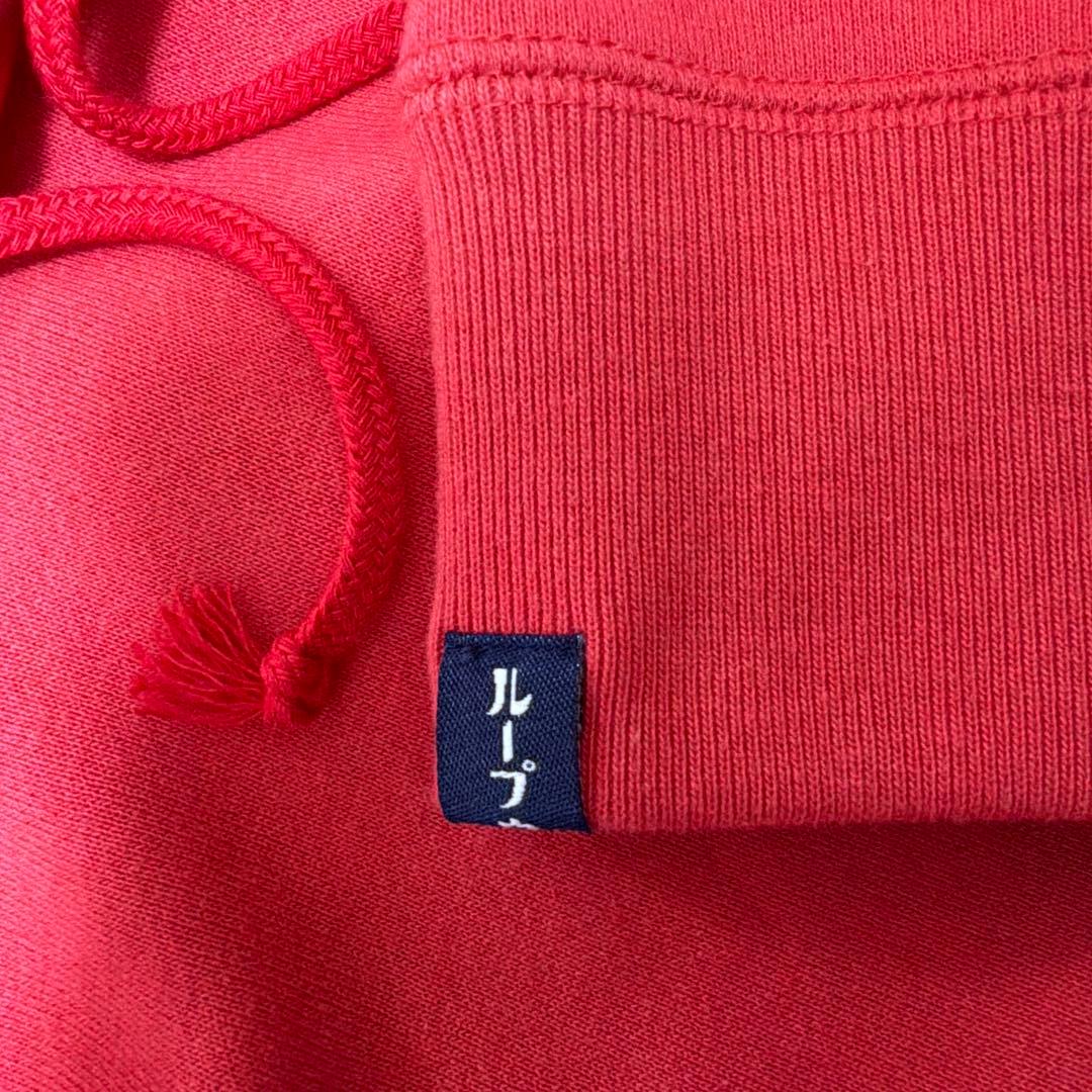 【希少 入手困難】ループウィラー　レッド　パーカー