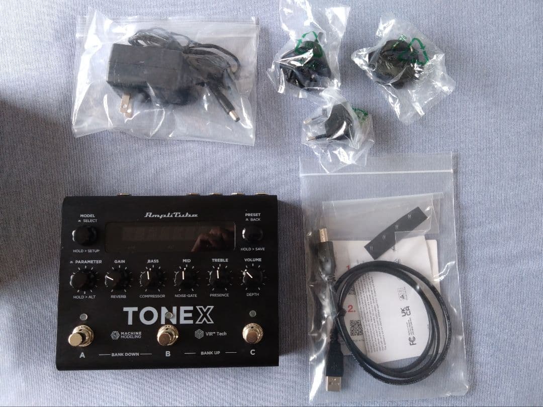 TONEX Pedal ギターエフェクター 本体のみ・ライセンス無し