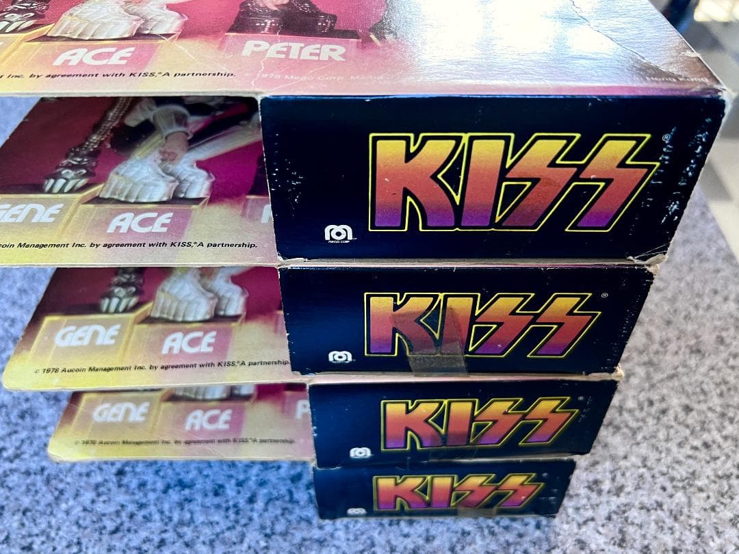 ヴィンテージ 1977 / 1978 メゴ KISS コンプリートセット