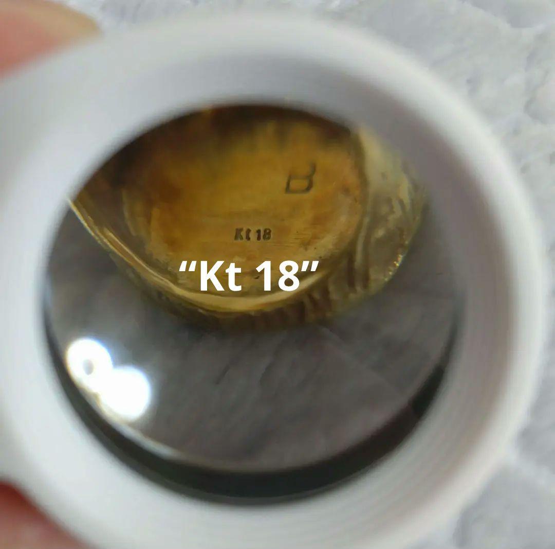 アンティークK18ゴールド バッファローのリング5.6g 8号サイズ-通販ネット