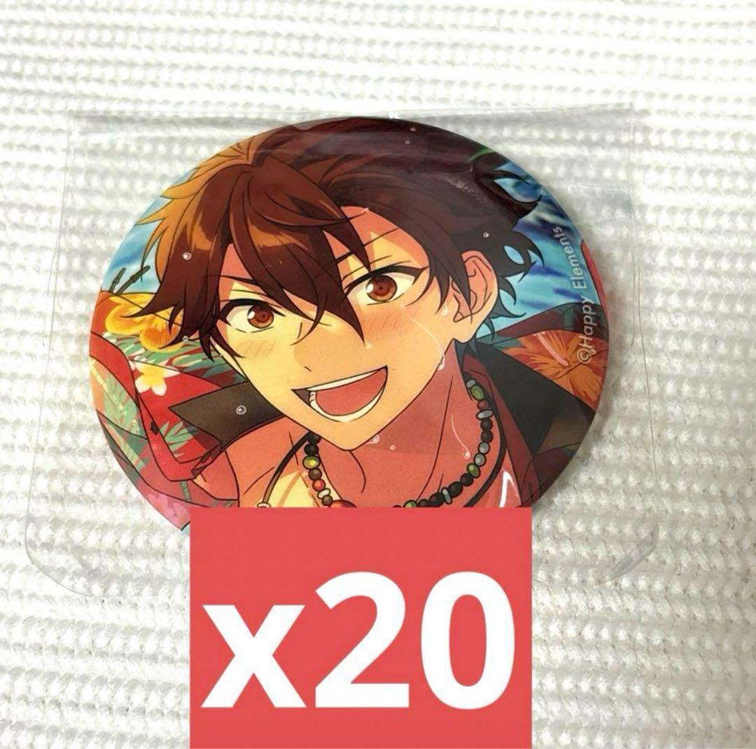 あんスタ 守沢千秋 テーマスカウト缶バッジ SUMMER Idol