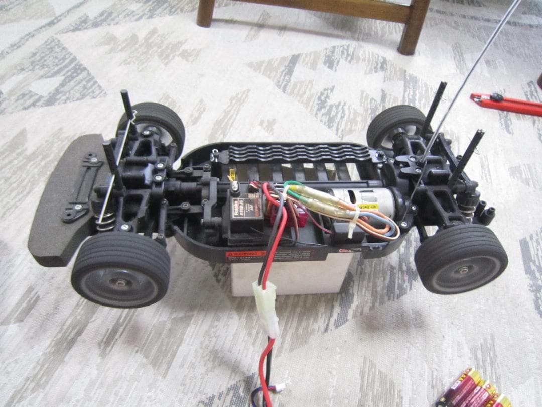 けんと 完全動作 1/10 タミヤ TT01 フルセット 80 スープラ